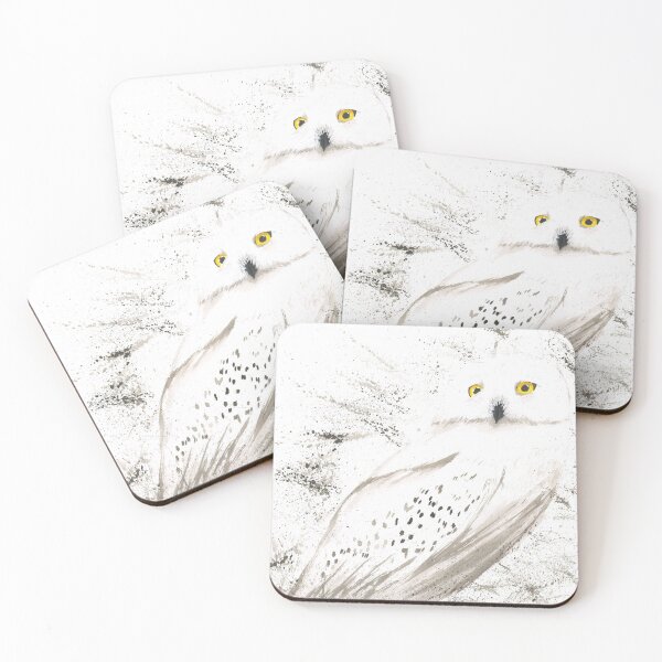 Item preview, Snow Owl designed and sold by Austin Fabinski Art.