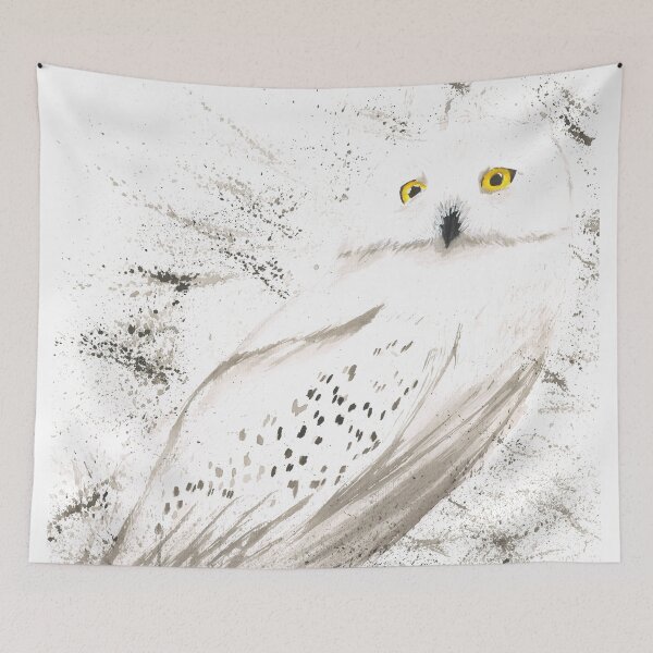 Item preview, Snow Owl designed and sold by Austin Fabinski Art.