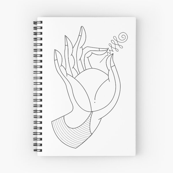 Item preview, Buddha Hand (Black Print) designed and sold by Mathildashop.