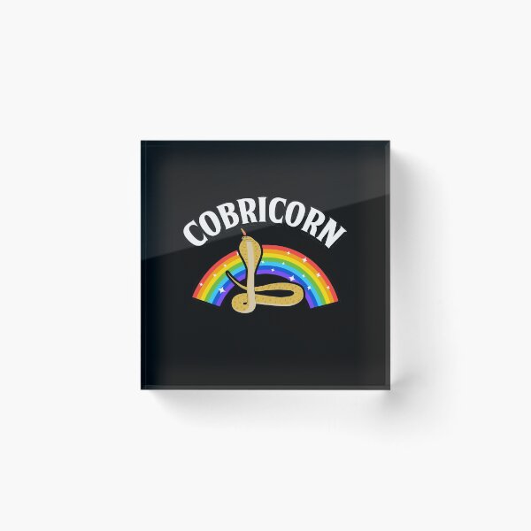 Item preview, Cobricorn snake unicorn cobra colorful gift designed and sold by redshirtz.
