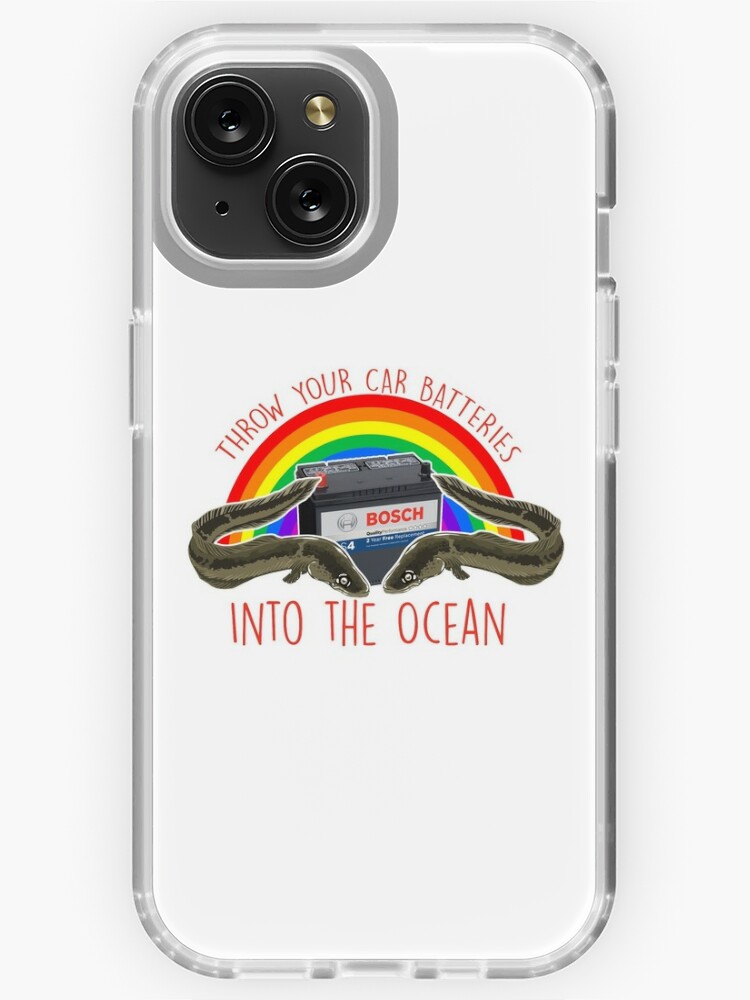 iPhone-Hülle for Sale mit Werfen Sie Ihre Autobatterien in den Ozean von  logancouch3