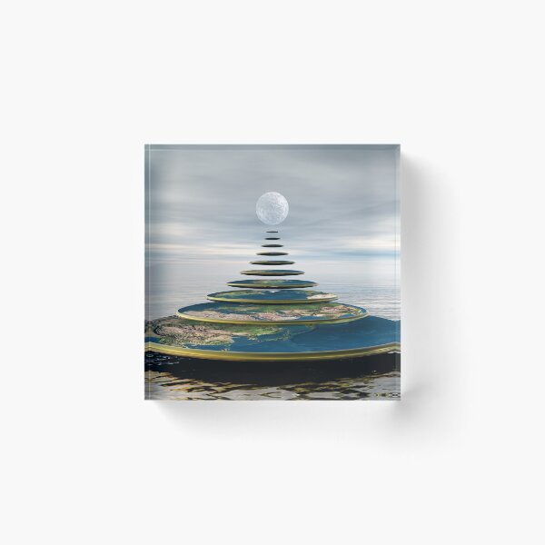 Item preview, Stairway To The Moon designed and sold by Hugh Fathers.