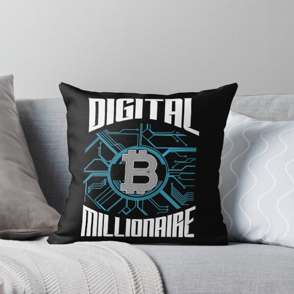 Item preview, Digital Millionaire Bitcoin Cryptocurrency designed and sold by groovezero.