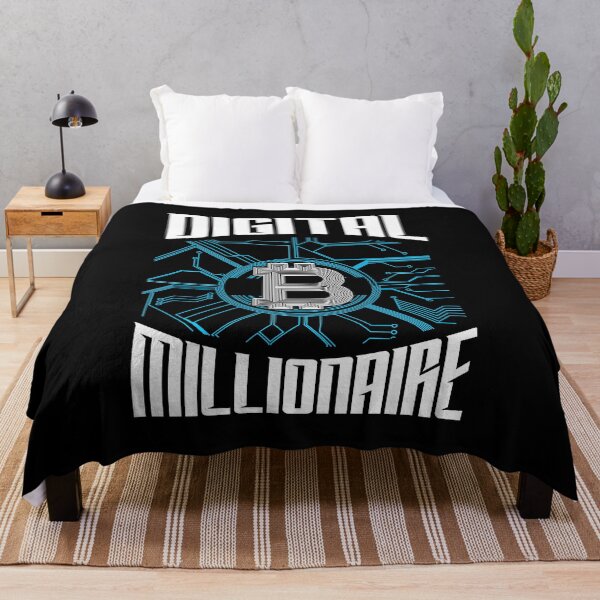 Item preview, Digital Millionaire Bitcoin Cryptocurrency designed and sold by groovezero.