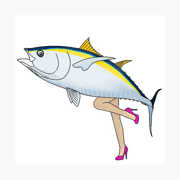 Item preview, Hairy Tina the Tuna designed and sold by unusualshops.