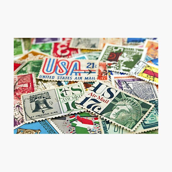 Item preview, Vintage stamps. designed and sold by FER737NG.