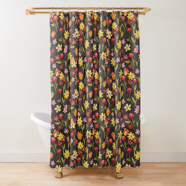 Spring Meadow in Evening by Tea with Xanthe Shower Curtain