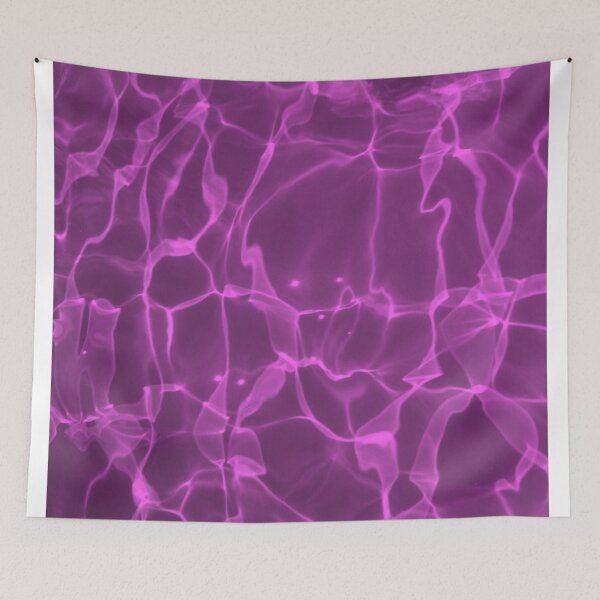 Item preview, Godfreys: abstract fuchsia print of light underwater designed and sold by tenderlovingart.