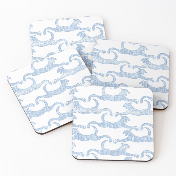 Item preview, Sea Blue Wave Hawaiian Pattern Mythic Sea Lion   designed and sold by pelagio.