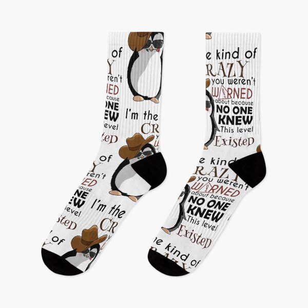 Item preview, I'm the kind of Crazy Penguin Polar Gift designed and sold by redshirtz.
