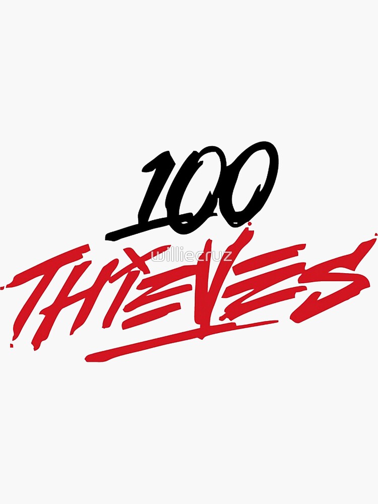 100 Thieves Stickers.