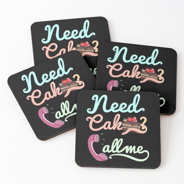 Item preview, Need Cake? Call me! Kuchen Torte Zucker Geschenk designed and sold by redshirtz.