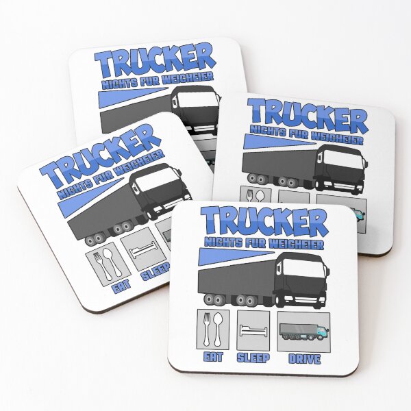 Item preview, Trucker - nothing for wimps truck driving gift designed and sold by redshirtz.