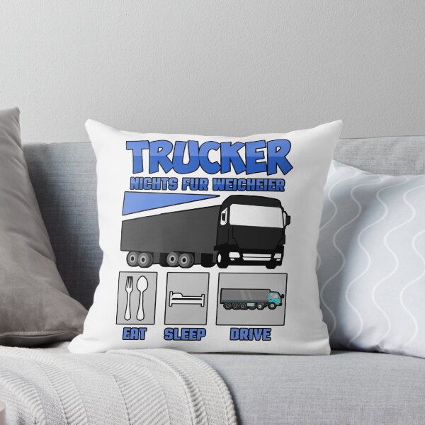 Item preview, Trucker - nothing for wimps truck driving gift designed and sold by redshirtz.