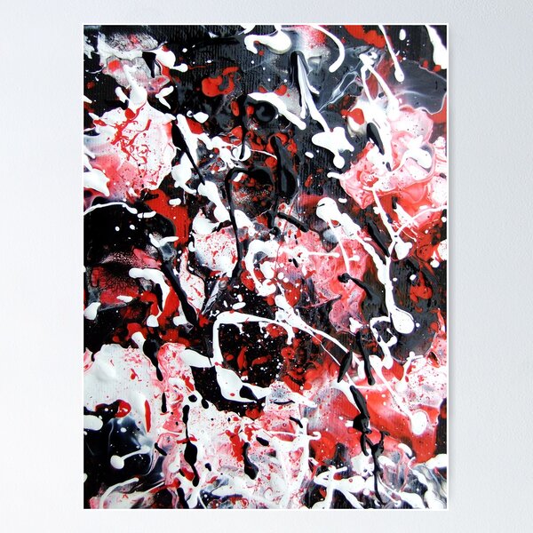 Item preview, Abstract Splatter Painting designed and sold by jlv-.