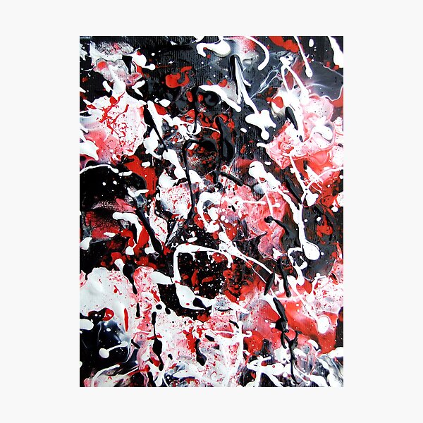 Item preview, Abstract Splatter Painting designed and sold by jlv-.