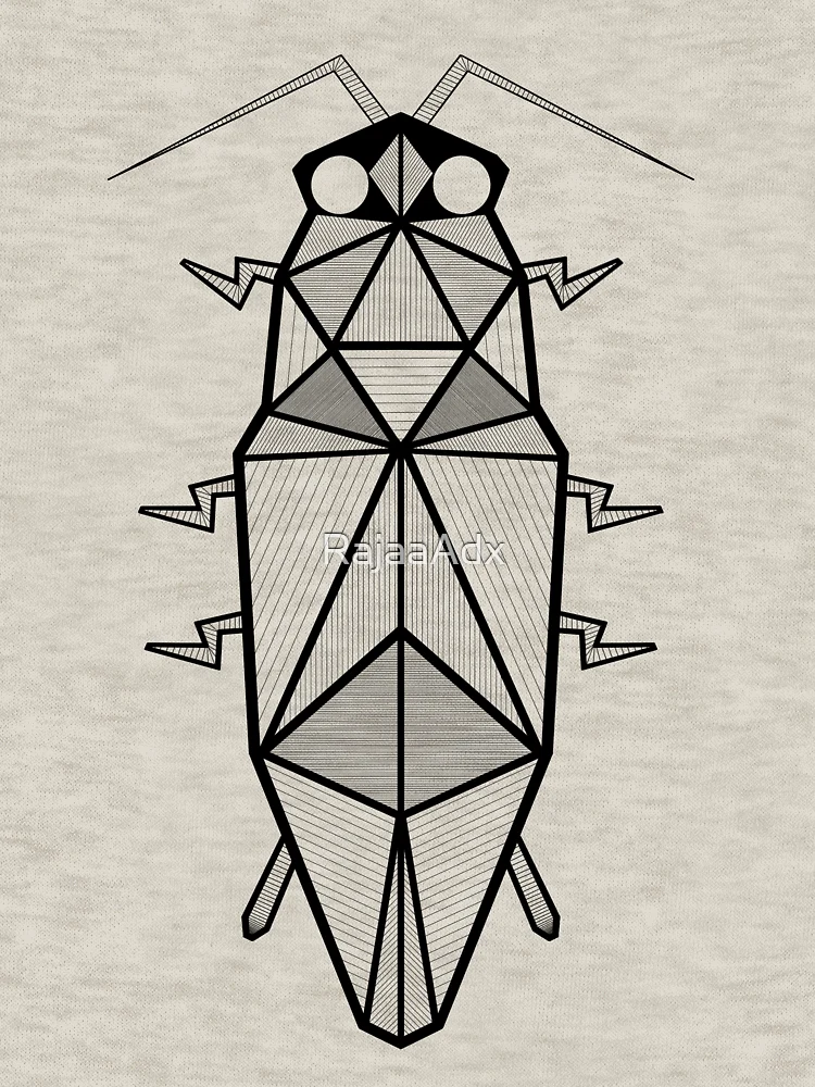 Imagen 6 de 6, Sudadera con capucha y cremallera con la obra Insecto, diseñada y vendida por RajaaAdx.