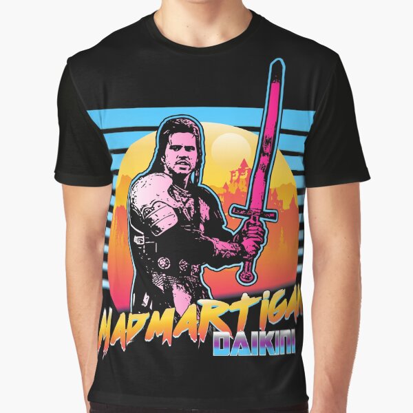 Madmartigan Daikini - Outrun Style Graphic T-Shirt
