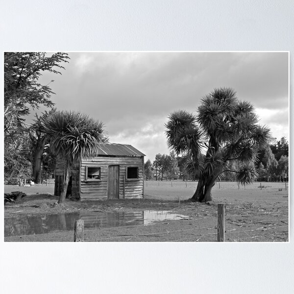 Item preview, Old Shed in a Paddock  designed and sold by RossHeywood.