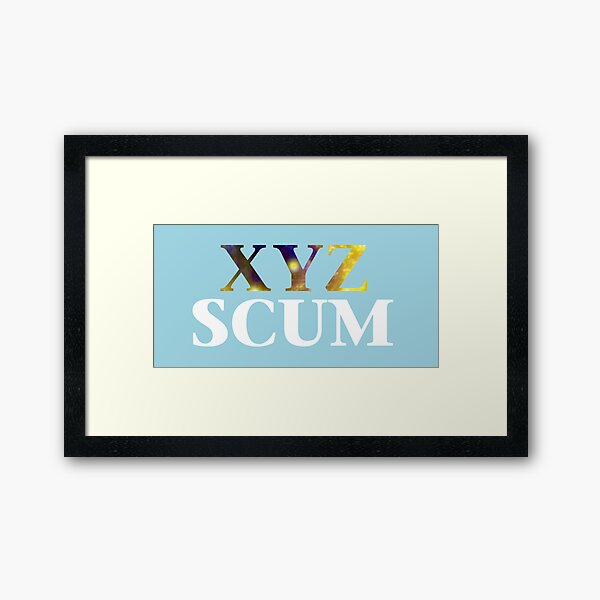 Yugioh Fusion Scum Arc V Framed Art Print By Rivalappears Redbubble