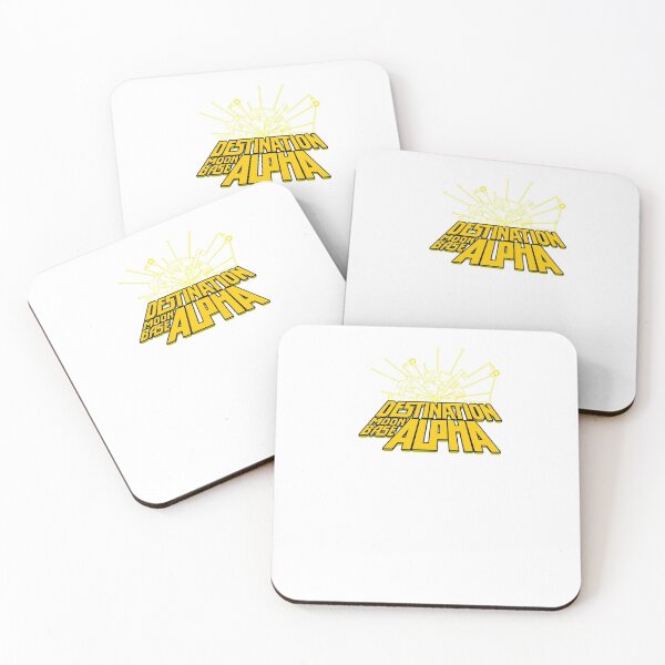 Item preview, DESTINATION MOONBASE ALPHA LOGO+ALPHA DIAGRAM YELLOW designed and sold by sorellarium13.