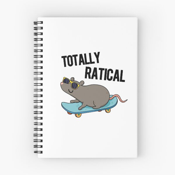 Item preview, Totally Ratical Funny Rat Puns  designed and sold by punnybone.