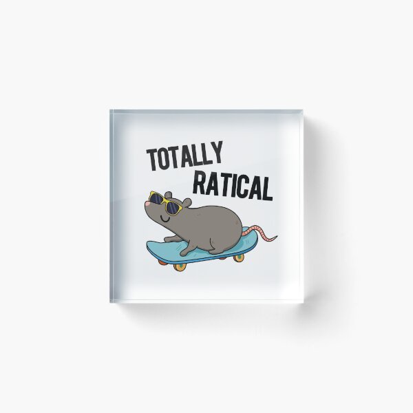 Item preview, Totally Ratical Funny Rat Puns  designed and sold by punnybone.
