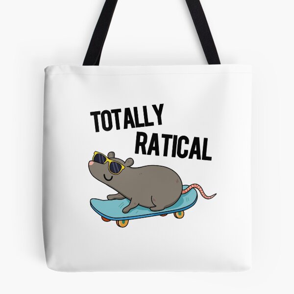 Item preview, Totally Ratical Funny Rat Puns  designed and sold by punnybone.
