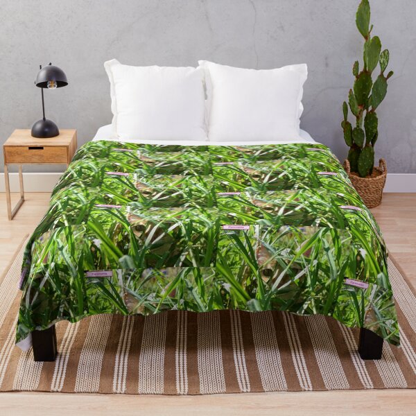 Item preview, COMMANDO 2 orange red cat green grass nature garden animal feline leaf designed and sold by dragonemma.