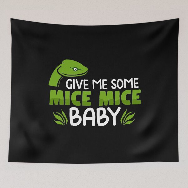 Item preview, Give me Mice snakes reptile pet gift designed and sold by redshirtz.