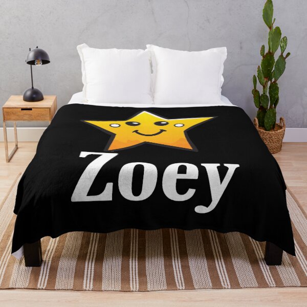 Artikelvorschau, Zoey Cute Adorable Kawaii Stern Name Zoe entworfen und verkauft von ProjectX23.