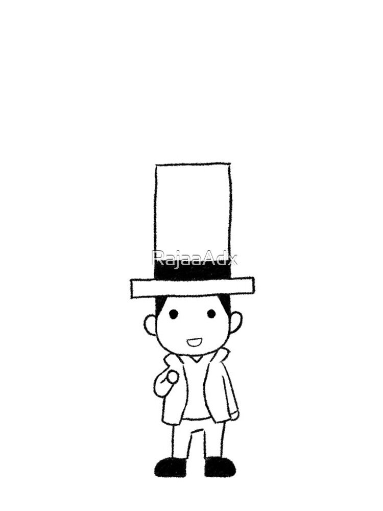 Thumbnail 5 of 5, iPhone Case, Professor Layton designed and sold by RajaaAdx.