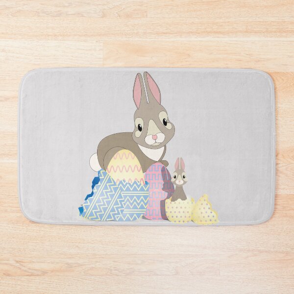 Item preview, Easter Bunnies with Eggs designed and sold by TigsArts.