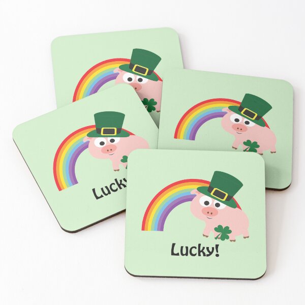 Item preview, Lucky Pig Leprechaun designed and sold by Hedgie Designs.