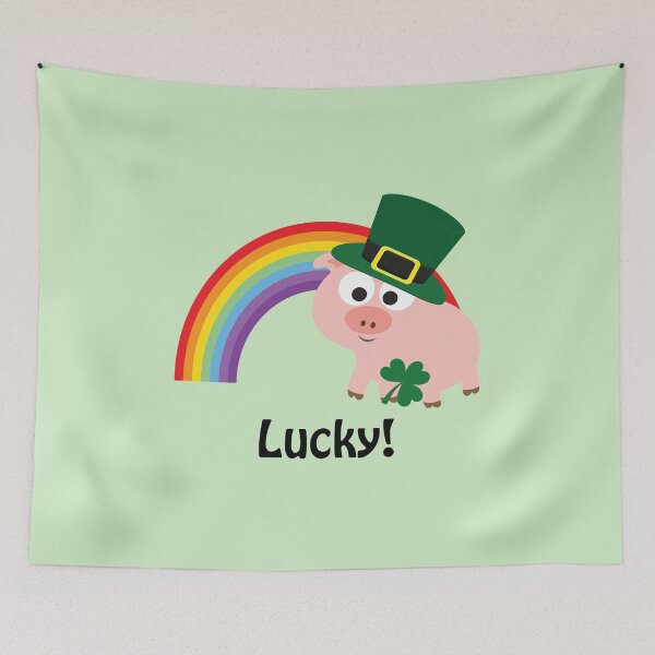 Item preview, Lucky Pig Leprechaun designed and sold by Hedgie Designs.