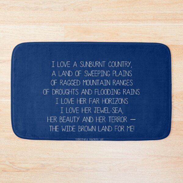 Item preview, I love a sunburnt country designed and sold by Skippingbird.