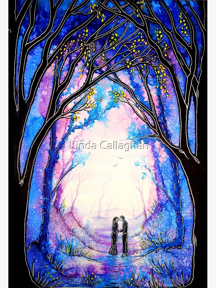 First Kiss - Trees by LindArt1