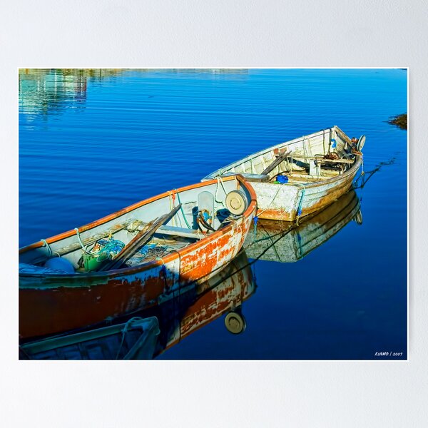 Aperçu de l'œuvre Peggy's Cove Row Boats créée et vendue par kenmo.