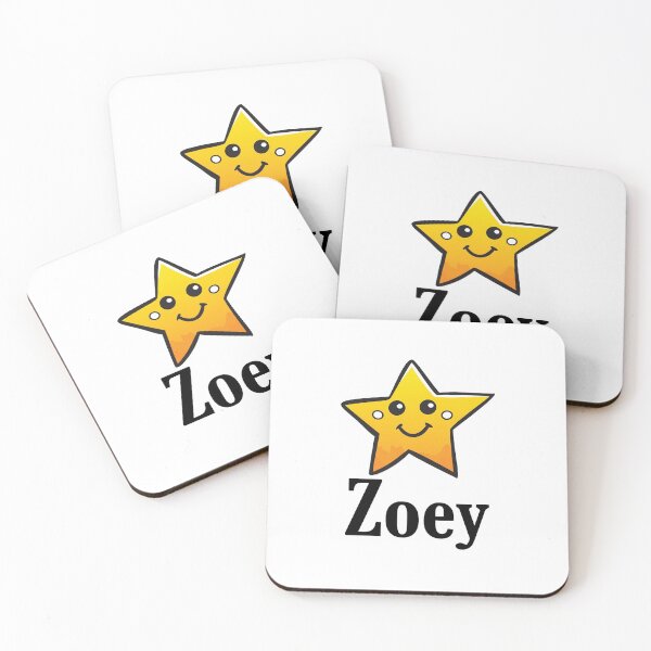 Item preview, Zoey Cute Adorable Kawaii Star Name Zoe designed and sold by ProjectX23.