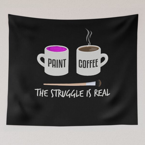 Item preview,  Art Teacher shirt -The Struggle Is Real Funny Apparel designed and sold by simplytldr.