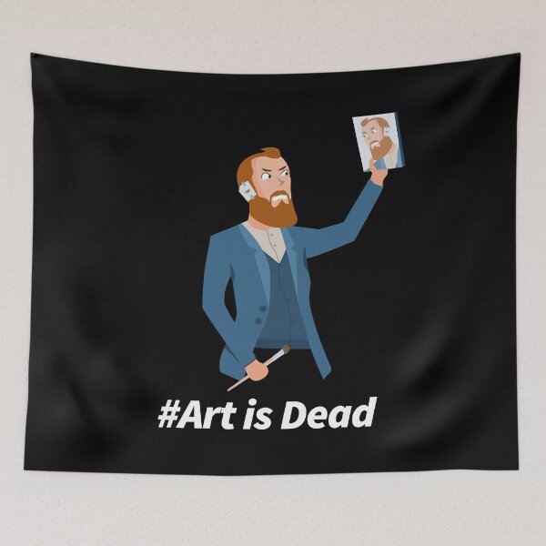 Item preview, Van Gogh Shirt - Art's Dead Funny Apparel designed and sold by simplytldr.