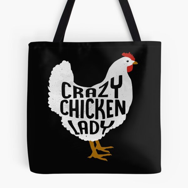 Item preview, Crazy Chicken Lady Shirt Cute Chicken Apparel designed and sold by simplytldr.