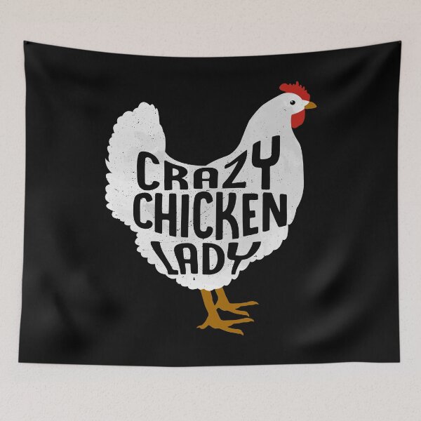 Item preview, Crazy Chicken Lady Shirt Cute Chicken Apparel designed and sold by simplytldr.