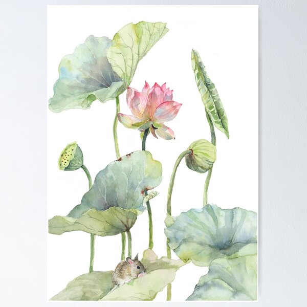Item preview, Lotus Home for a mouse designed and sold by thefirstgarden.