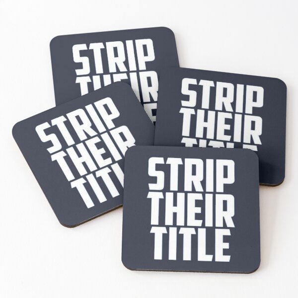 Item preview, Houston Hater - Strip Their Title designed and sold by BronxBomberHQ.