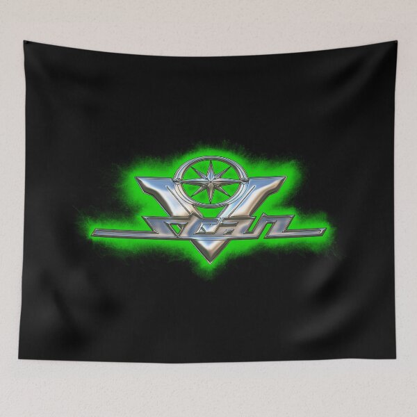 Item preview, V Star, V-Star 250, 650, 950, 1100, 1300 Logo Green designed and sold by KlaraBubble.