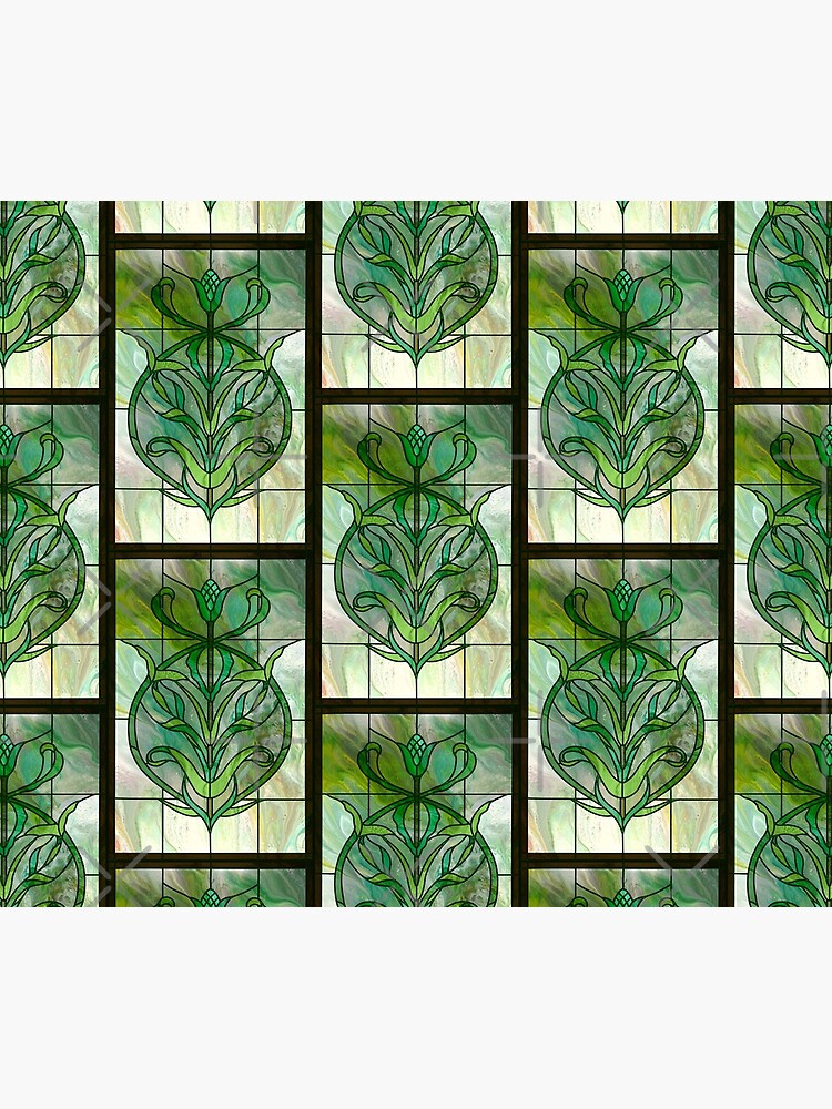 Glass Leaves II: fluid digital art by kerravonsen