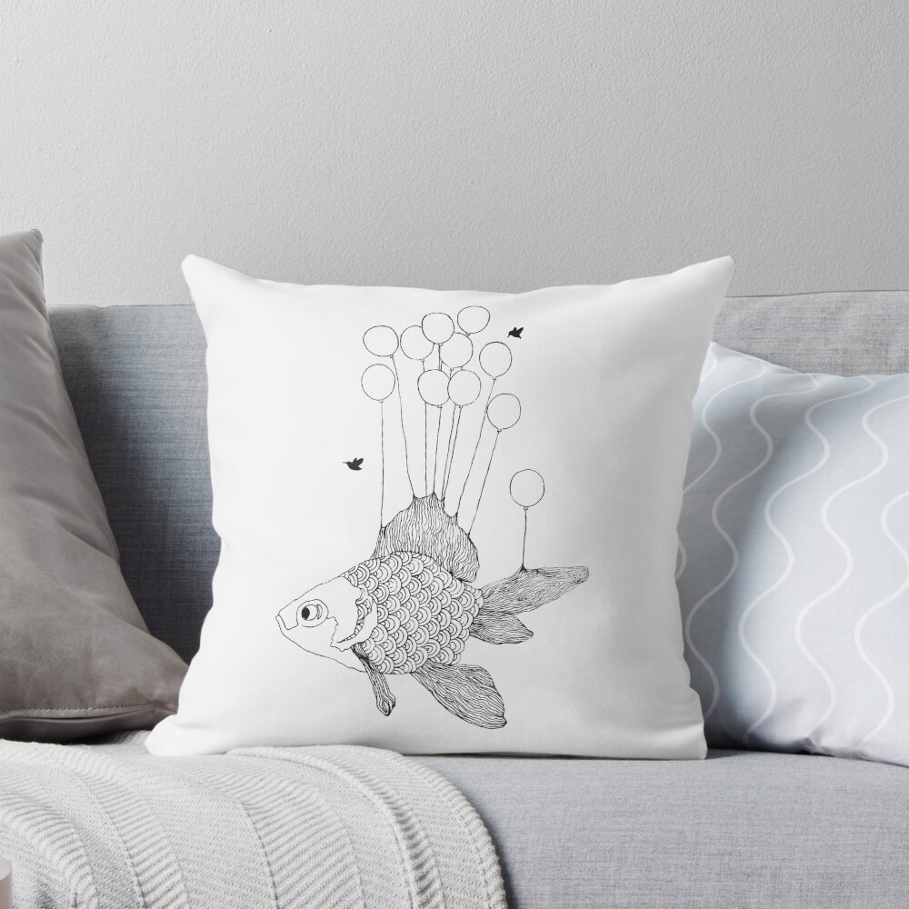Item preview, Throw Pillow designed and sold by Mathildashop.