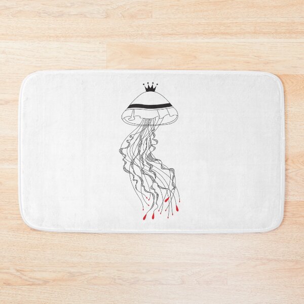 Item preview, Royal Jellyfish (Black Print) designed and sold by Mathildashop.