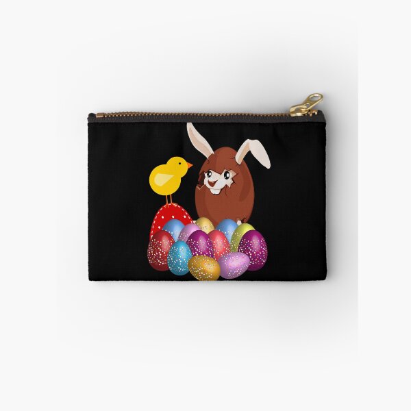 Item preview, Bunny and Chick with Easter Eggs designed and sold by TigsArts.